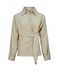 Wrap it Embroidered Set Shirt