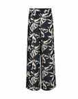 Black Palms Set Pants