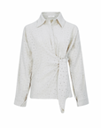 Wrap it Embroidered Set Shirt