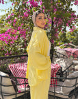 Oversized Linen Set Shirt