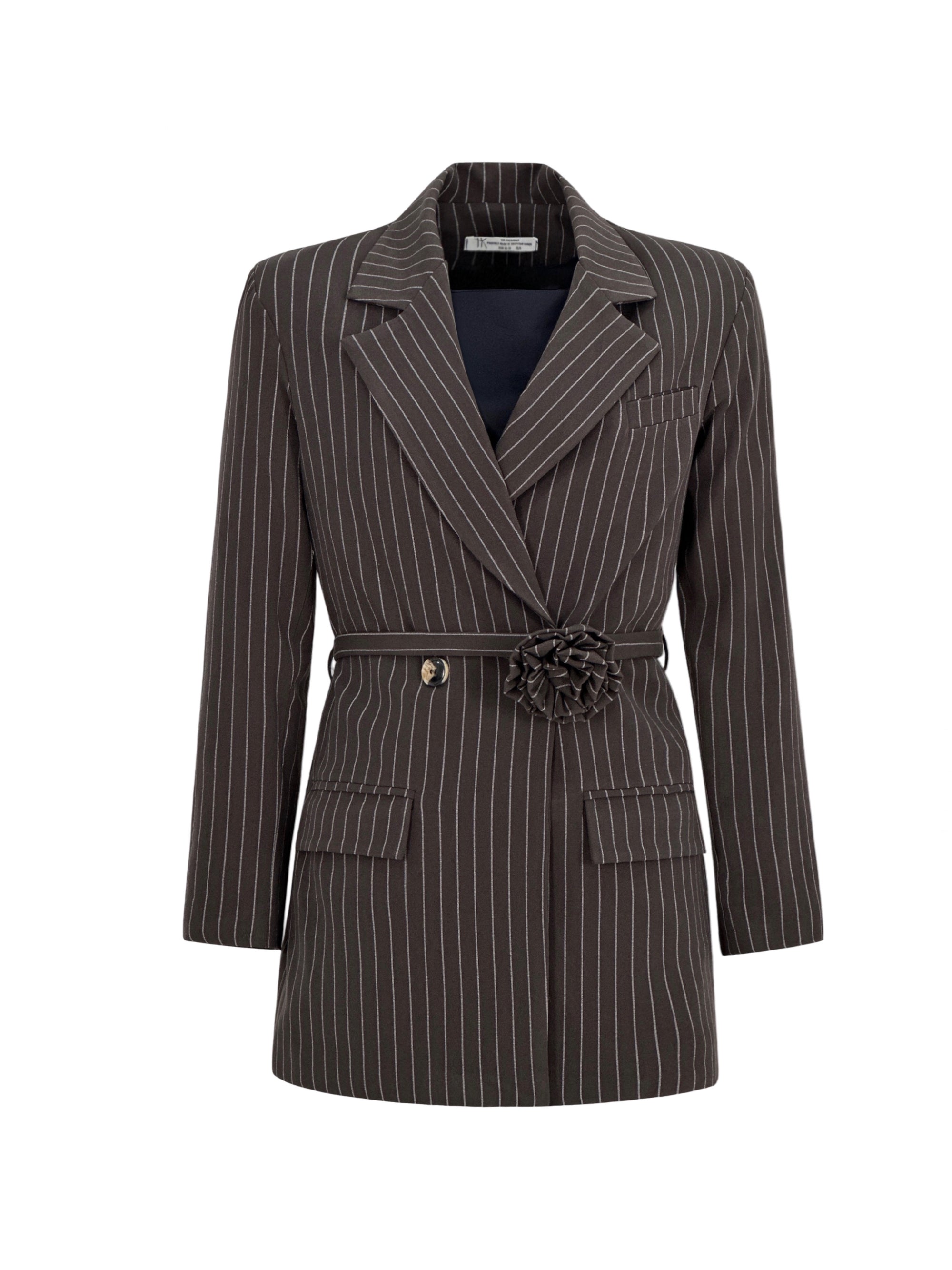 Fiore Stripe Long Blazer