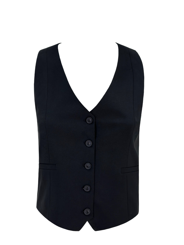 Casual Meeting Vest Black