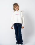 Baby Girl Sweatshirt Cream