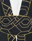 Golden Arabesque Kaftan