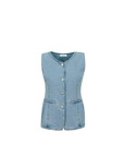 Full Glam Denim Vest