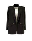 Casual Meeting Blazer Heather Black