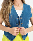 Jeans Vest True Blue