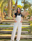 Linen Jumpsuit Oatmeal