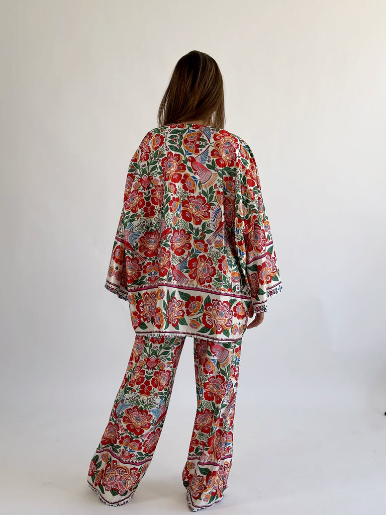 Boho Cherry Gardens Set Pants