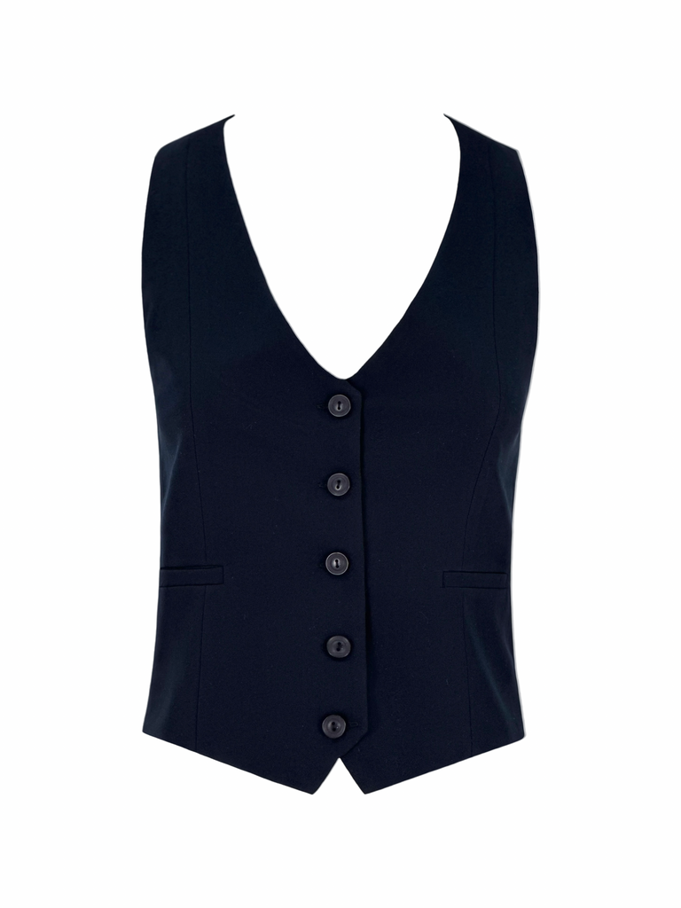 Casual Meeting Vest Navy