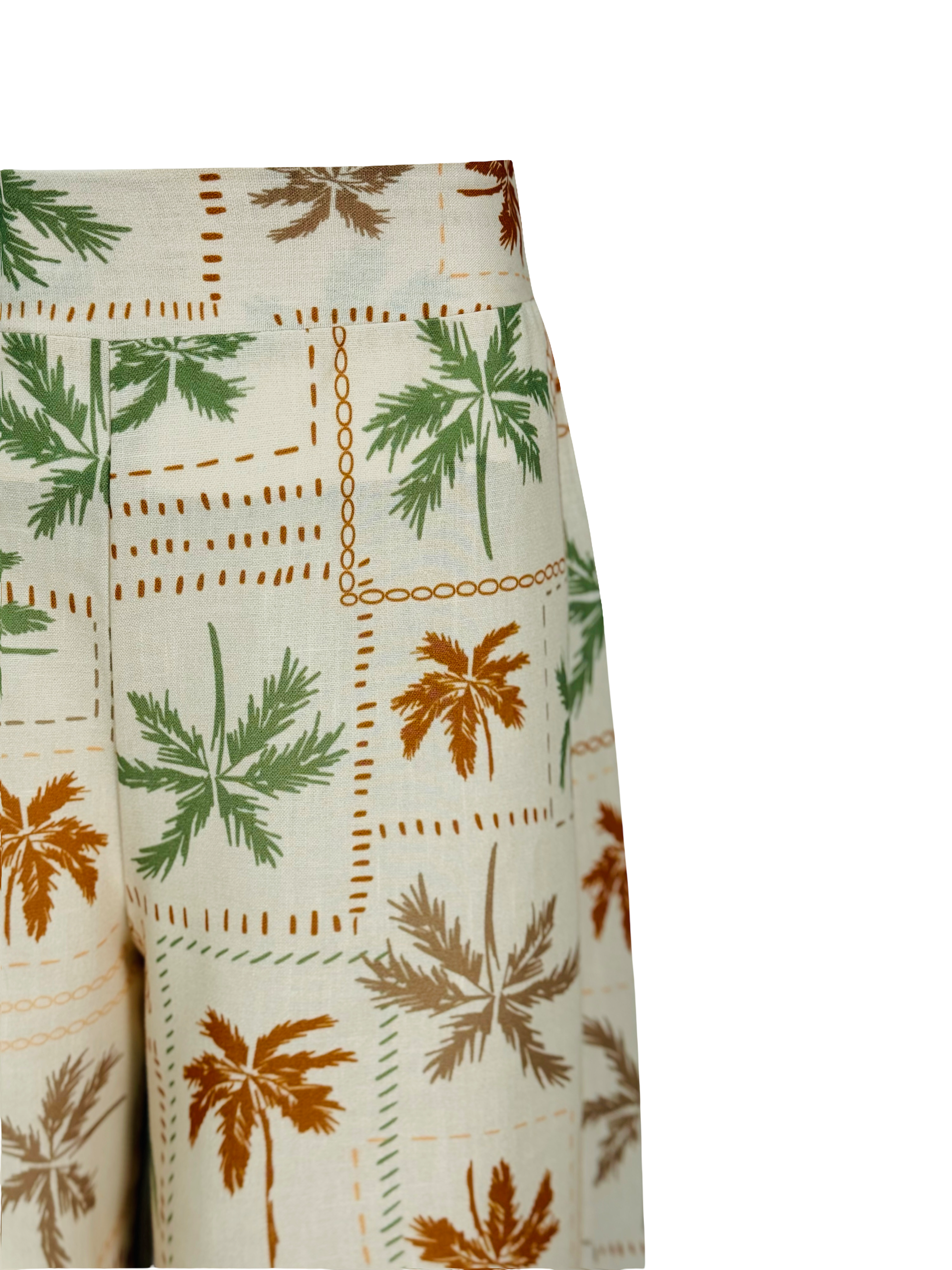 Boho Palms Set Pants