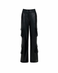 Baggy Leather Pants