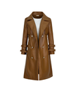 Leather Trench Coat