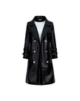 Leather Trench Coat