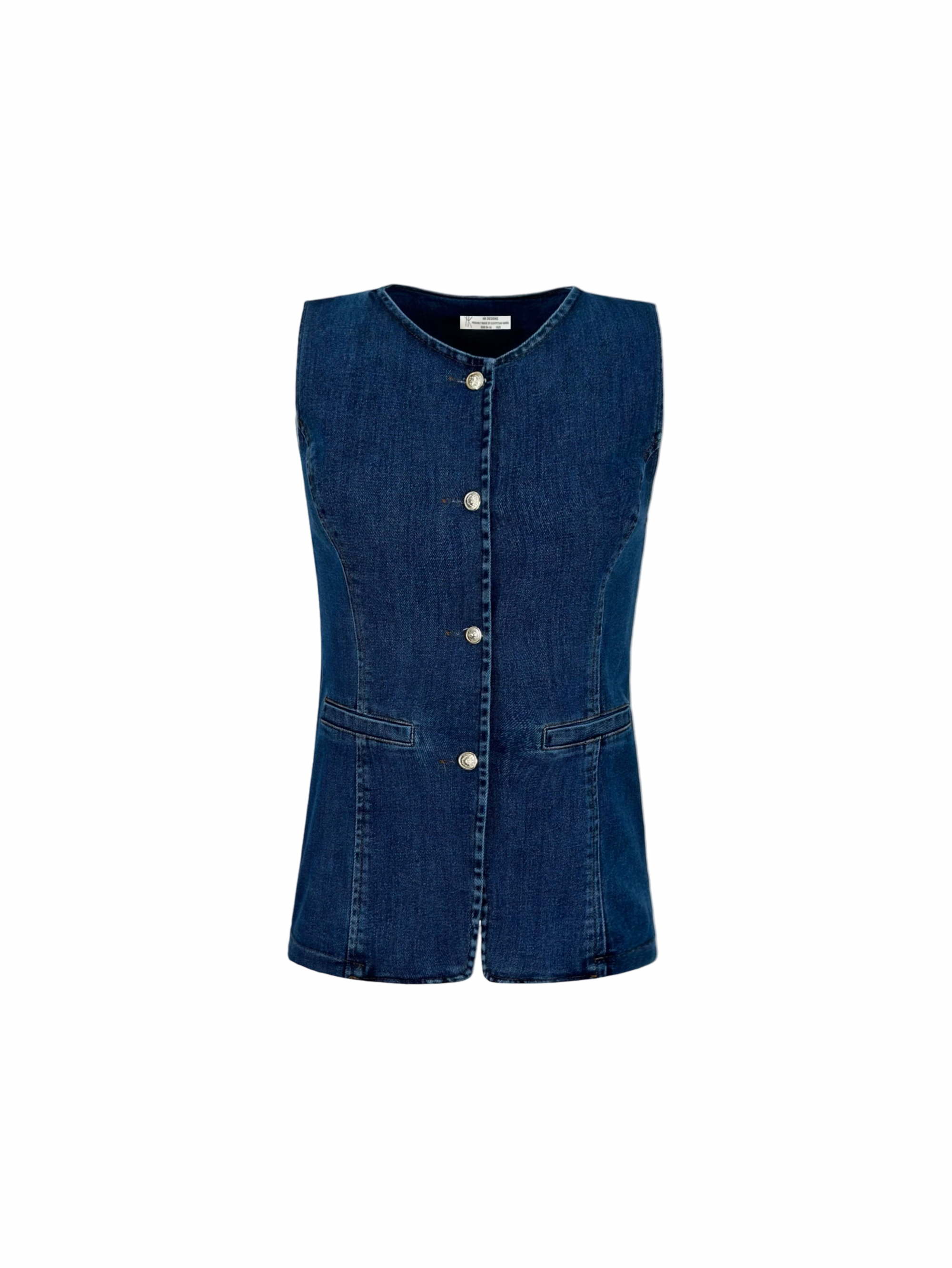 Full Glam Denim Vest