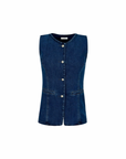 Full Glam Denim Vest