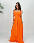 Positano Dress Orange