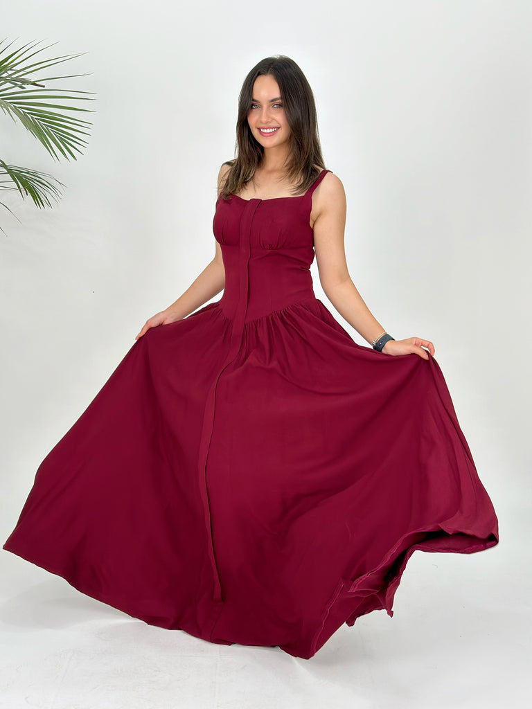 Positano Dress Boysenberry