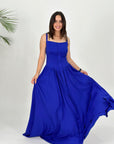 Positano Dress Royal Blue