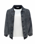 Puffed Denim Jacket