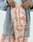 Wild Orange summer set Pants