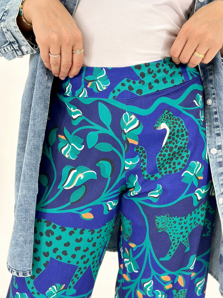 Wild Blues Set Pants