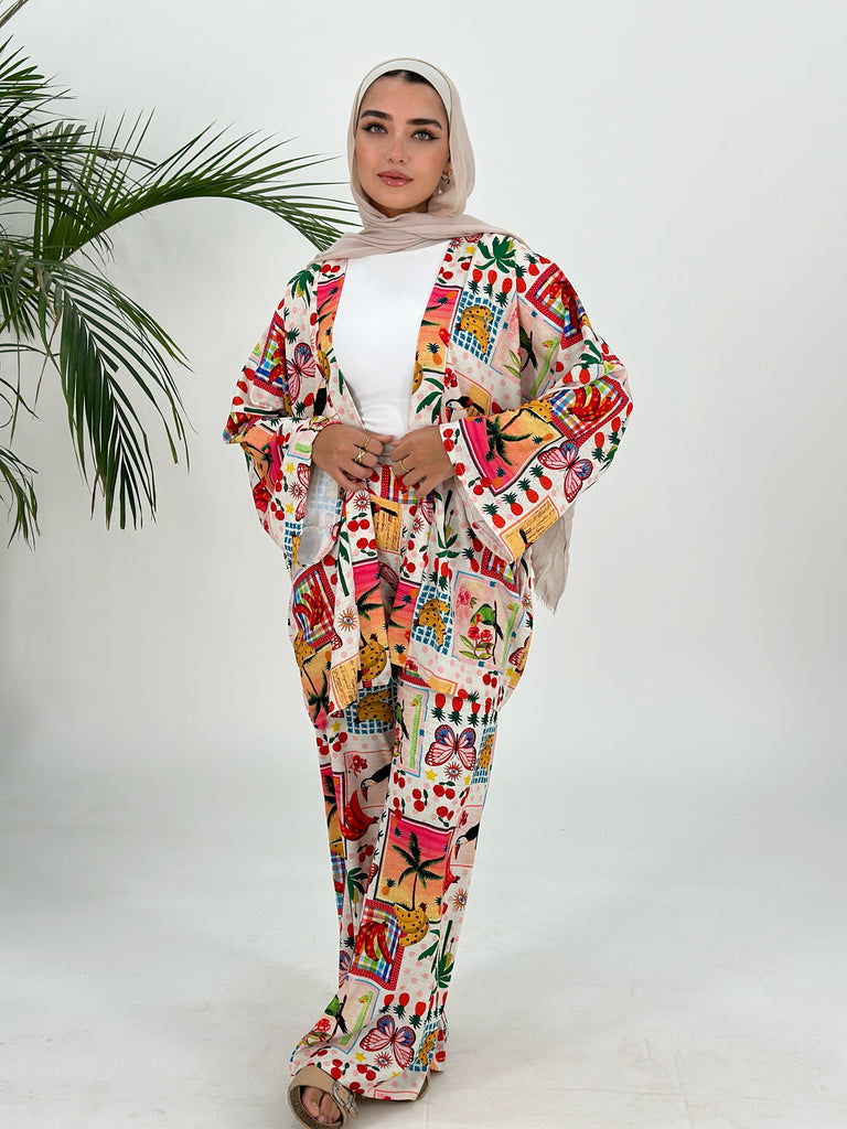 Bahama Nanas Set Kimono