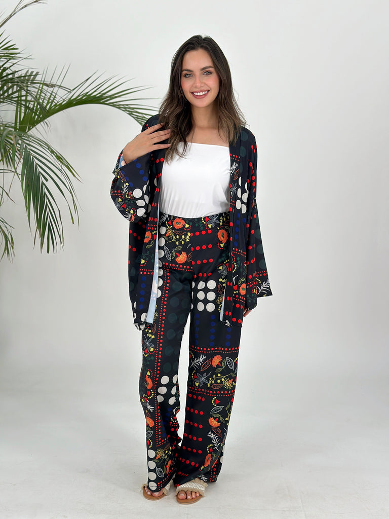 Costal Nights Set Kimono