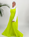 Positano Dress Electric Lemon