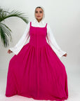 Positano Dress Fuchsia