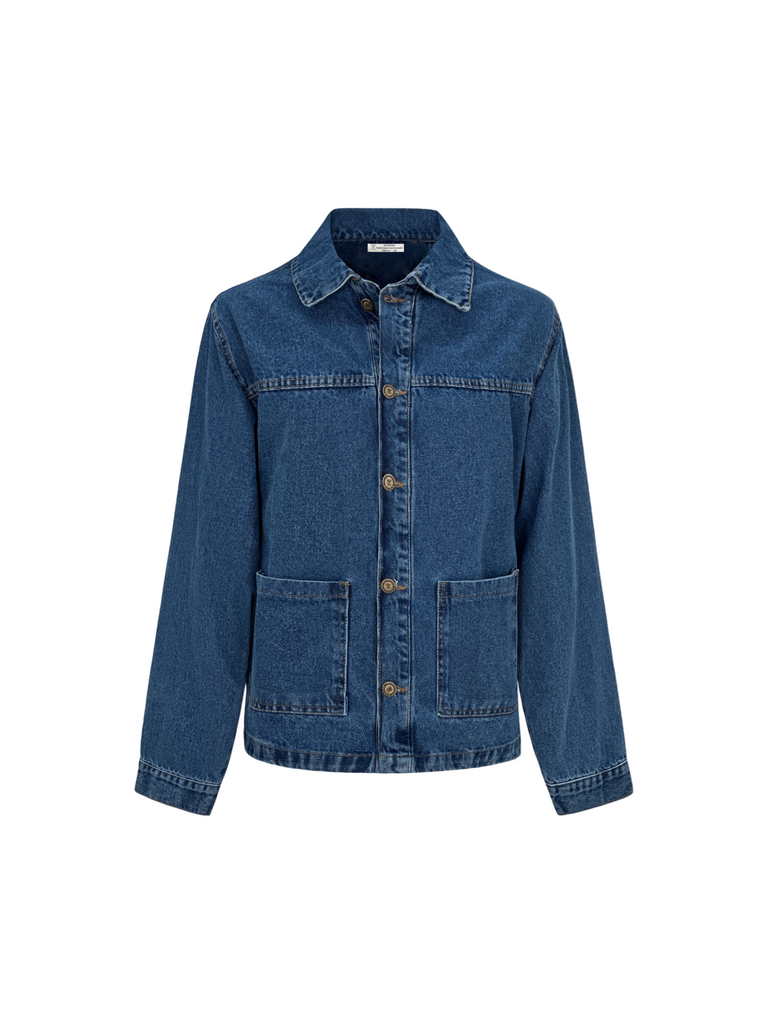 Double Pocket Denim jacket True Blue