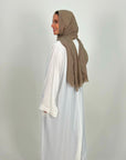 Basic Comfy Abaya Cream