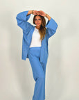 Bling Kimono Baby Blue