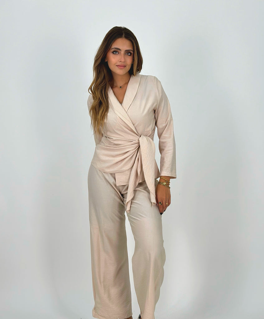 The Body Shaper Set Pants Oatmeal