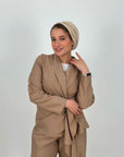 The Body Shaper Set Top Beige