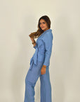 The Body Shaper Set Top Baby Blue