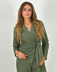 The Body Shaper Set Top Olive