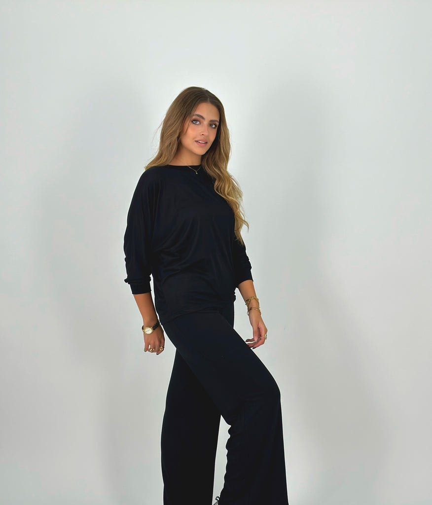 Comfy Perfect Set Pants Black