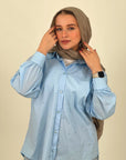 Blinging Star Shirt Baby Blue