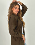 Blinging Star Shirt Olive