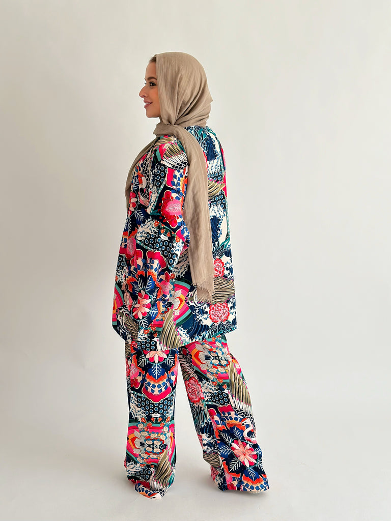 Flamingo Forest Set Pants