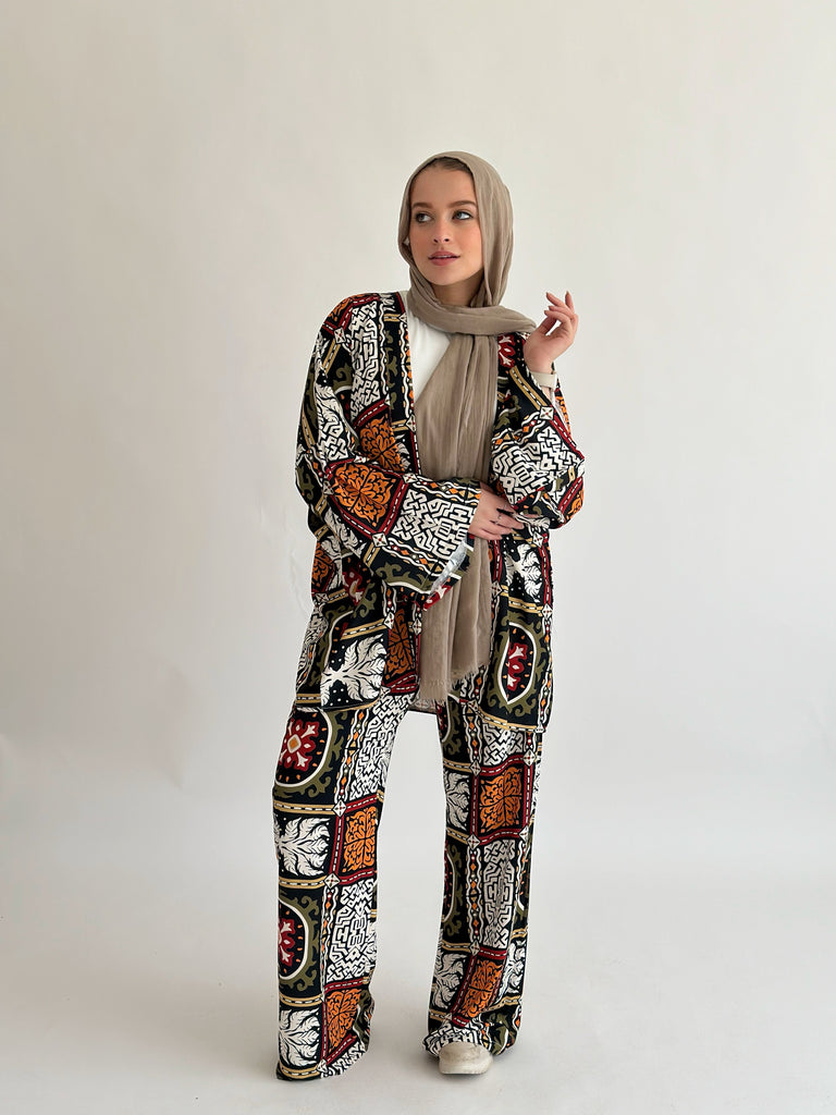 Summer Tribes Set Kimono