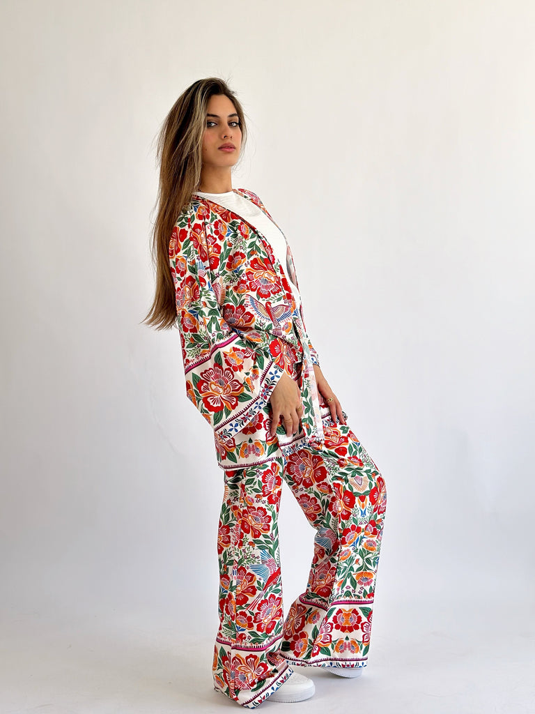 Boho Cherry Gardens Set Pants