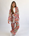 Boho Cherry Gardens Set Kimono