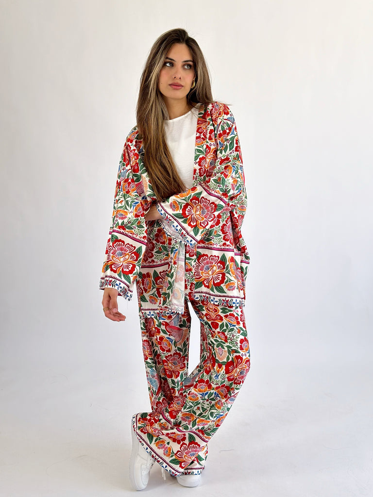 Boho Cherry Gardens Set Pants