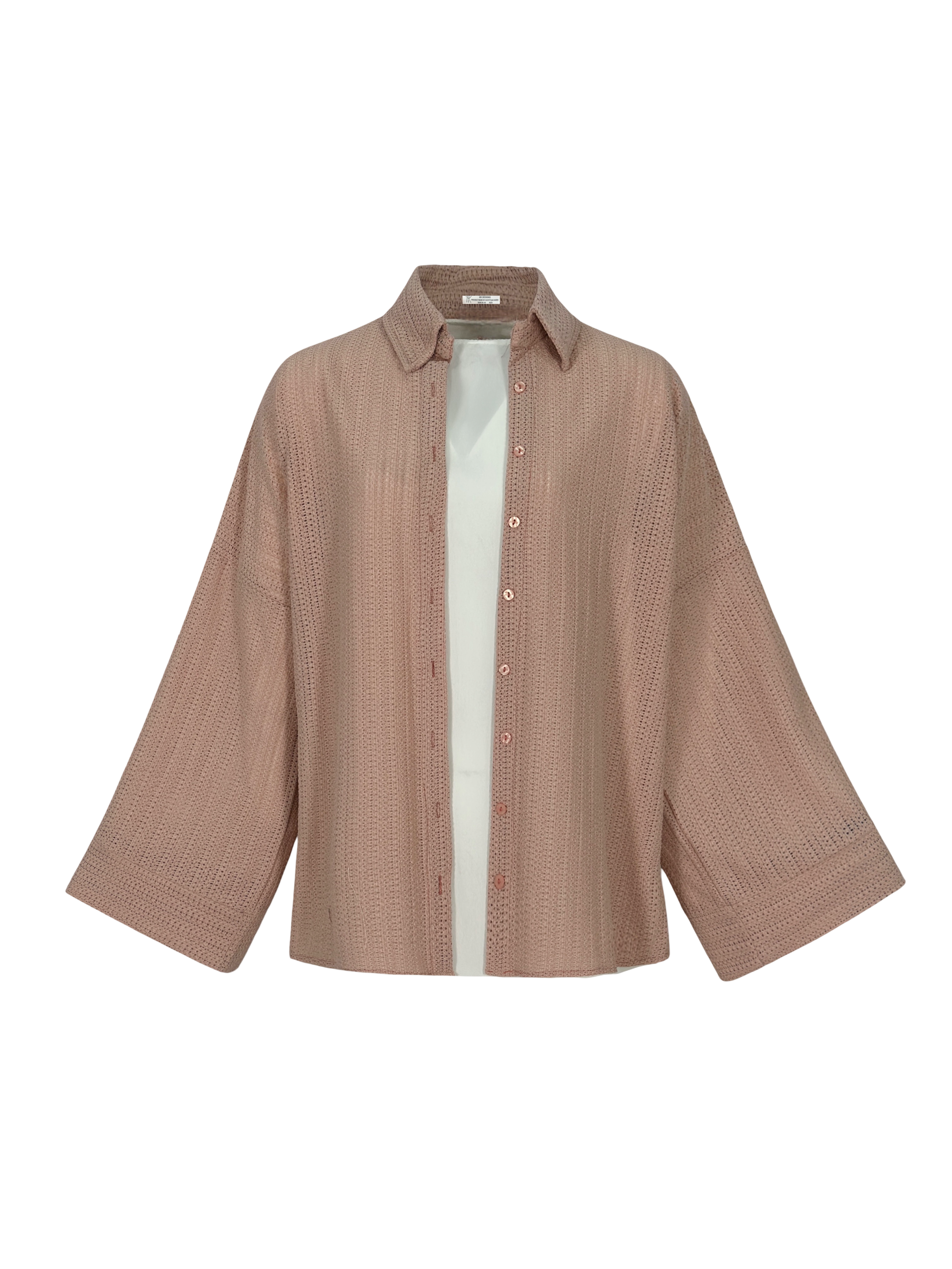 Mesh Tropical Set Shirt