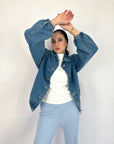 Puffed Denim Jacket