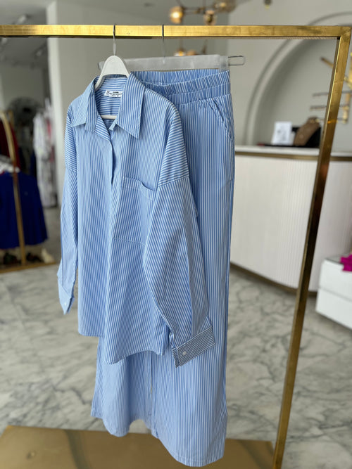 Summer Stripe Set Pants