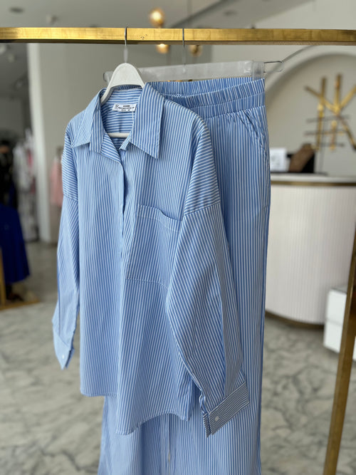 Summer Stripe Set Shirt