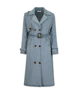 Denim Trench Coat